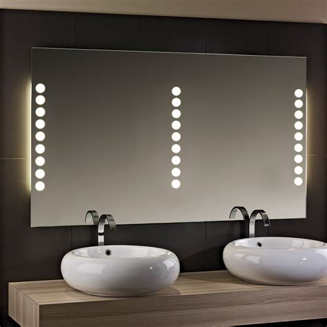 backlit mirrors for bathrooms